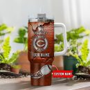 Chicago Bears NFL Metal Style Custom Stanley Quencher 30oz-40oz Stainless Steel Tumbler Hot And Cold Tumbler