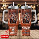 Chicago Bears NFL Mickey And Minnie Couple Custom Stanley Quencher 30oz-40oz Stainless Steel Tumbler Hot And Cold Tumbler