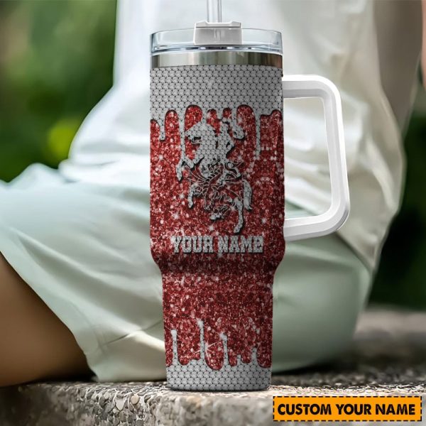 Chicago Bears NFL Sports Custom Stanley Quencher 30oz-40oz Stainless Steel Tumbler Hot And Cold Tumbler