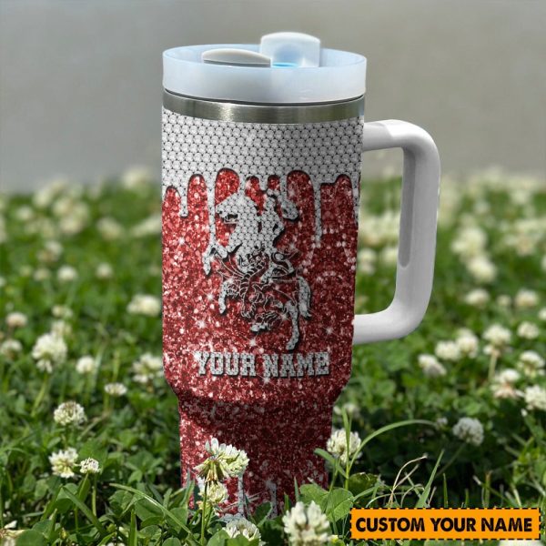 Chicago Bears NFL Sports Custom Stanley Quencher 30oz-40oz Stainless Steel Tumbler Hot And Cold Tumbler - Image 2