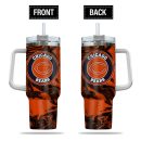 Chicago Bears NFL Custom Stanley Quencher 30oz-40oz Stainless Steel Tumbler Hot And Cold Tumbler