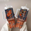 Chicago Bears NFL Custom Stanley Quencher 30oz-40oz Stainless Steel Tumbler Hot And Cold Tumbler