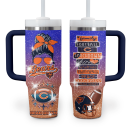 Chicago Bears NFL Custom Stanley Quencher 30oz-40oz Stainless Steel Tumbler Hot And Cold Tumbler
