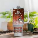 Cleveland Browns NFL Glitter Custom Stanley Quencher 30oz-40oz Stainless Steel Tumbler Hot And Cold Tumbler