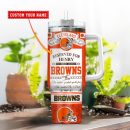 Cleveland Browns NFL Custom Stanley Quencher 30oz-40oz Stainless Steel Tumbler Hot And Cold Tumbler