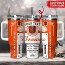 Cleveland Browns NFL Kings Of Football Custom Stanley Quencher 30oz-40oz Stainless Steel Tumbler Hot And Cold Tumbler