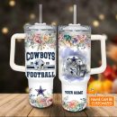 Dallas Cowboys NFL Custom Stanley Quencher 30oz-40oz Stainless Steel Tumbler Hot And Cold Tumbler