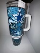 Dallas Cowboys NFL Custom Stanley Quencher 30oz-40oz Stainless Steel Tumbler Hot And Cold Tumbler