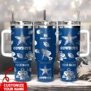Dallas Cowboys NFL Custom Stanley Quencher 30oz-40oz Stainless Steel Tumbler Hot And Cold Tumbler