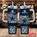 Dallas Cowboys NFL Custom Stanley Quencher 30oz-40oz Stainless Steel Tumbler Hot And Cold Tumbler