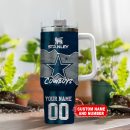 Dallas Cowboys NFL Custom Stanley Quencher 30oz-40oz Stainless Steel Tumbler Hot And Cold Tumbler