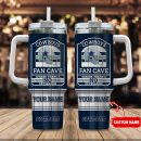Dallas Cowboys NFL Fan Cave Custom Stanley Quencher 30oz-40oz Stainless Steel Tumbler Hot And Cold Tumbler