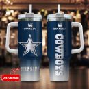Dallas Cowboys NFL Custom Stanley Quencher 30oz-40oz Stainless Steel Tumbler Hot And Cold Tumbler