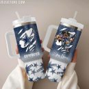 Dallas Cowboys NFL Glitter Custom Stanley Quencher 30oz-40oz Stainless Steel Tumbler Hot And Cold Tumbler
