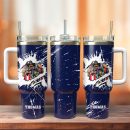 Mascot Dallas Cowboys Football NFL Sport Custom Stanley Quencher 30oz-40oz Stainless Steel Tumbler Hot And Cold Tumbler