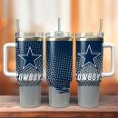 Dallas Cowboys Football NFl Sport Custom Stanley Quencher 30oz-40oz Stainless Steel Tumbler Hot And Cold Tumbler