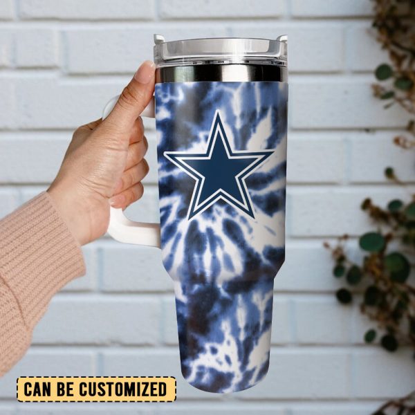 Dallas Cowboys Football NFL Sport Custom Stanley Quencher 30oz-40oz Stainless Steel Tumbler Hot And Cold Tumbler - Image 2