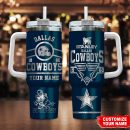 Dallas Cowboys NFL Custom Stanley Quencher 30oz-40oz Stainless Steel Tumbler Hot And Cold Tumbler