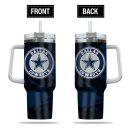 Dallas Cowboys NFL Custom Stanley Quencher 30oz-40oz Stainless Steel Tumbler Hot And Cold Tumbler
