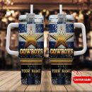 Dallas Cowboys NFL Custom Stanley Quencher 30oz-40oz Stainless Steel Tumbler Hot And Cold Tumbler