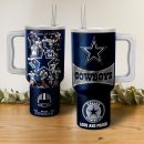 Dallas Cowboys NFL Custom Stanley Quencher 30oz-40oz Stainless Steel