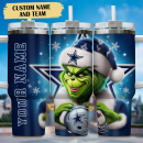 Dallas Cowboys NFL Custom Stanley Quencher 30oz-40oz Stainless Steel Tumbler Hot And Cold Tumbler