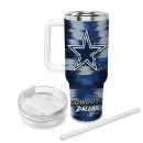 Dallas Cowboys Cartoon Custom Stanley Quencher 30oz-40oz Stainless Steel Tumbler