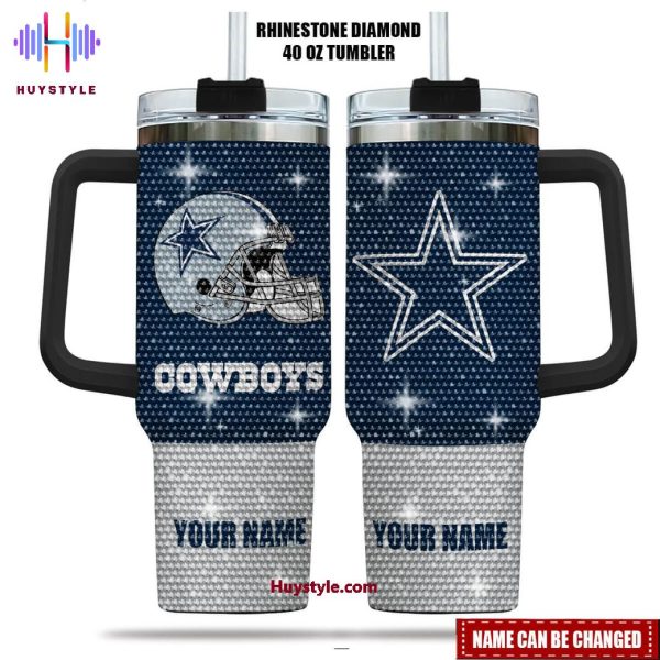 Dallas Cowboys NFL Custom Stanley Quencher 30oz-40oz Stainless Steel Tumbler Hot And Cold Tumbler