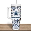 Dallas Cowboys NFL Custom Stanley Quencher 30oz-40oz Stainless Steel Tumbler Hot And Cold Tumbler