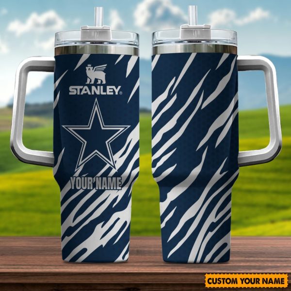 Dallas Cowboys NFL Custom Stanley Quencher 30oz-40oz Stainless Steel Tumbler Hot And Cold Tumbler