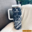 Dallas Cowboys NFL Custom Stanley Quencher 30oz-40oz Stainless Steel Tumbler Hot And Cold Tumbler