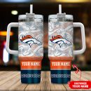 Denver Broncos NFL Custom Stanley Quencher 30oz-40oz Stainless Steel Tumbler Hot And Cold Tumbler