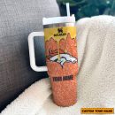 NFL Denver Broncos Custom Stanley Quencher 30oz-40oz Stainless Steel Tumbler Hot And Cold Tumbler