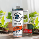 Denver Broncos NFL Champion Claw Custom Stanley Quencher 30oz-40oz Stainless Steel Tumbler Hot And Cold Tumbler