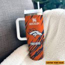 Denver Broncos NFL Custom Stanley Quencher 30oz-40oz Stainless Steel Tumbler Hot And Cold Tumbler