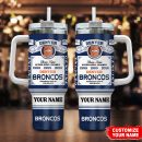 Denver Broncos NFL Super Bowl Champs Pride Custom Stanley Quencher 30oz-40oz Stainless Steel Tumbler Hot And Cold Tumbler