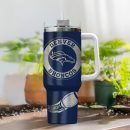 Denver Broncos NFL Custom Stanley Quencher 30oz-40oz Stainless Steel Tumbler Hot And Cold Tumbler