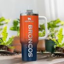 Denver Broncos NFL Custom Stanley Quencher 30oz-40oz Stainless Steel Tumbler Hot And Cold Tumbler
