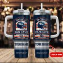 Denver Broncos NFL Fan Cave Custom Stanley Quencher 30oz-40oz Stainless Steel Tumbler Hot And Cold Tumbler