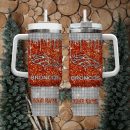 Denver Broncos NFL Custom Stanley Quencher 30oz-40oz Stainless Steel Tumbler Hot And Cold Tumbler