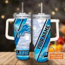 Detroit Lions NFL Custom Stanley Quencher 30oz-40oz Stainless Steel Tumbler Hot And Cold Tumbler