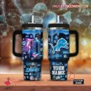 Detroit Lions NFL Custom Stanley Quencher 30oz-40oz Stainless Steel Tumbler Hot And Cold Tumbler
