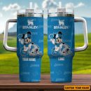 Detroit Lions NFL Mickey Mouse Custom Stanley Quencher 30oz-40oz Stainless Steel Tumbler Hot And Cold Tumbler