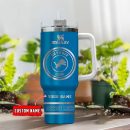 Detroit Lions NFL Custom Stanley Quencher 30oz-40oz Stainless Steel Tumbler Hot And Cold Tumbler