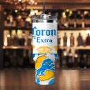 Detroit Lions NFL Corona Extra Custom Stanley Quencher 30oz-40oz Stainless Steel Tumbler Hot And Cold Tumbler
