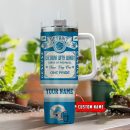 Detroit Lions NFL Vintage Kings Of Football Custom Stanley Quencher 30oz-40oz Stainless Steel Tumbler Hot And Cold Tumbler