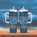 Detroit Lions NFL Custom Stanley Quencher 30oz-40oz Stainless Steel Tumbler