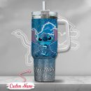 Detroit Lions NFL Custom Stanley Quencher 30oz-40oz Stainless Steel Tumbler Hot And Cold Tumbler