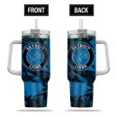 Detroit Lions NFL Custom Stanley Quencher 30oz-40oz Stainless Steel Tumbler Hot And Cold Tumbler