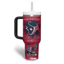 Houston Texans NFL Custom Stanley Quencher 30oz-40oz Stainless Steel Tumbler Hot And Cold Tumbler